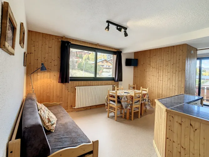 GENT1 / Studio alcôve pour 5 pers de 35m² proche pistes