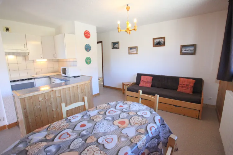 GENT2 / Studio alcôve pour 5 pers de 35m² proche pistes